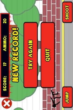 Stick Man Zombie Attack游戏截图2