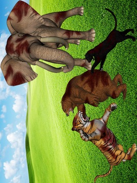 Safari Hunting Animal War游戏截图5