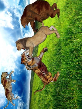 Safari Hunting Animal War游戏截图4