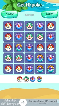 Get 10 Pokeball: Puzzle Party游戏截图2