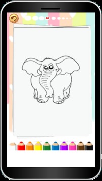 Animals Coloring Book游戏截图3