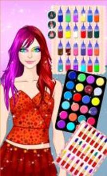 Complete Makeup - Princess Hair Salon游戏截图2