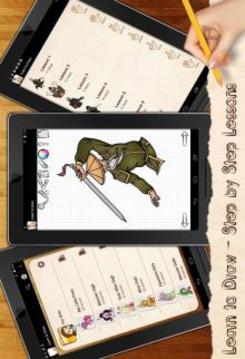 Learn to Draw Ninja Heroes Shadow Fight游戏截图1