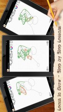 Learn to Draw Ninja Heroes Shadow Fight游戏截图2