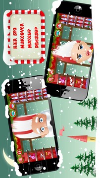 Santa Hair Saloon Lite游戏截图1