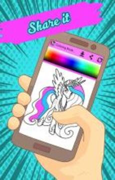 My Coloring Book For Little Pony游戏截图4