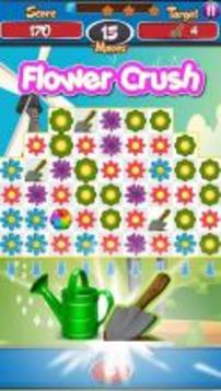 Flower Crush Mania - Match 3 Puzzle游戏截图2