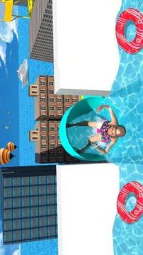 Water Slide Rush Adventure : Fun Park游戏截图3