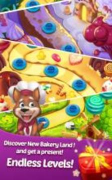 Tasty Magic: Free sweet match 3 puzzle for dessert游戏截图2