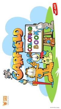 Garfield Color Book for Kids游戏截图1