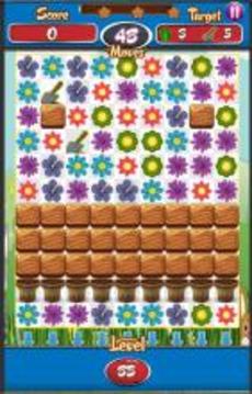 Flower Crush Mania - Match 3 Puzzle游戏截图5