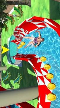 Water Slide Rush Adventure : Fun Park游戏截图1
