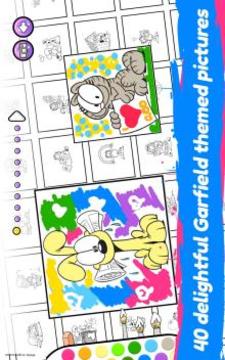 Garfield Color Book for Kids游戏截图3