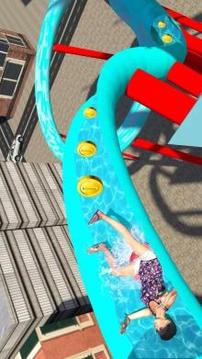 Water Slide Rush Adventure : Fun Park游戏截图4