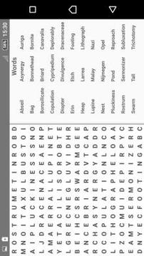 Mots Mêlés Croisés et Fléchés游戏截图3