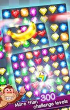Jewels Bananas Kong | King Of Match 3 Classic游戏截图2