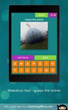 Weeaboo Test - Guess the anime游戏截图3