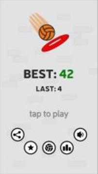Flappy Balls - Flappy Basketball游戏截图1