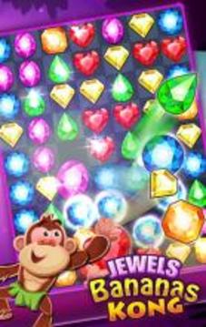 Jewels Bananas Kong | King Of Match 3 Classic游戏截图1