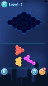 Hexa - block puzzle legend游戏截图3