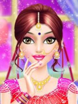 Indian Bridal Princess Salon : Fashion Doll Salon游戏截图1