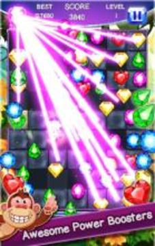 Jewels Bananas Kong | King Of Match 3 Classic游戏截图5