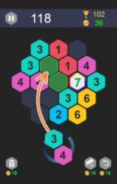 Hexa Make7游戏截图1