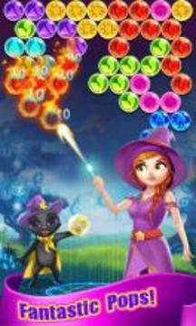 Magic Witch Pop-Bubble Shooter游戏截图2