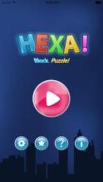 Hexa - block puzzle legend游戏截图1