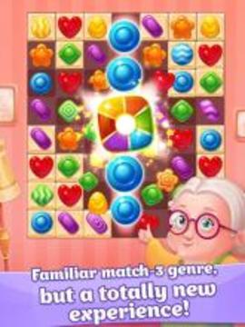 Candy Rush - Sweets House / match-3 game free游戏截图5