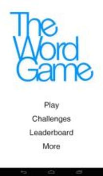 The Word Game - Free游戏截图5