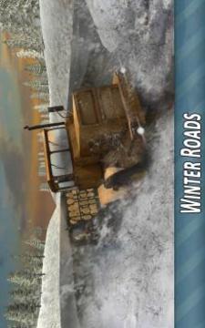 Winter Timber Truck Simulator游戏截图4