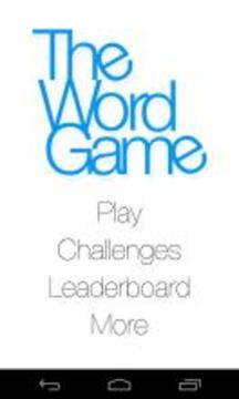 The Word Game - Free游戏截图1