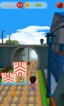 Shiva Subway Surf - 3D Run Games游戏截图2