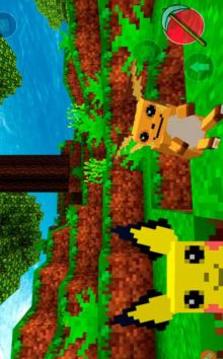 pixel craft: pixelmon GO Simulator cube Survival 2游戏截图2