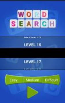 word search 2017 games in english游戏截图2