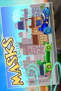 Masks Superheroes Car Racing Adventures游戏截图2