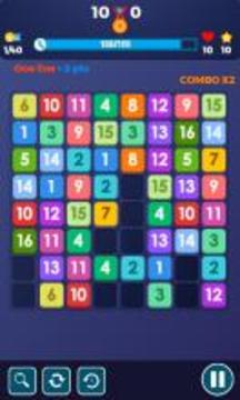 Block Puzzle Connect Number: 123x4游戏截图4