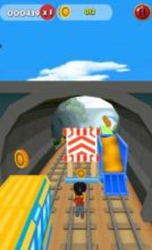 Shiva Subway Surf - 3D Run Games游戏截图3