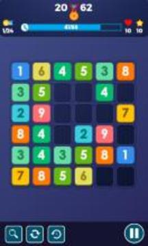 Block Puzzle Connect Number: 123x4游戏截图3