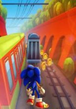 Subway Sonic speed run Game游戏截图3