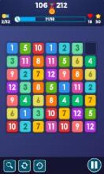 Block Puzzle Connect Number: 123x4游戏截图2