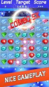 Jewels Star Link - Sweet Diamond Gems Journey游戏截图3