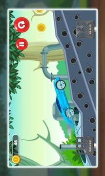 Watch super Car blue will Adventure游戏截图3