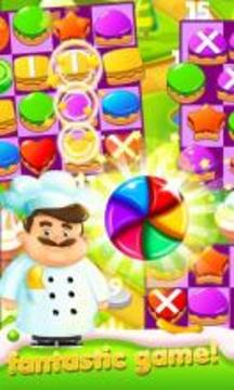 Cookie Crunch Chef : New Puzzle Match 3游戏截图2