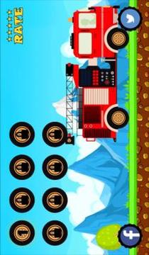 Fire Fighter Racing Hill Climb游戏截图2