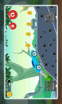 Watch super Car blue will Adventure游戏截图4