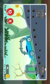 Watch super Car blue will Adventure游戏截图5