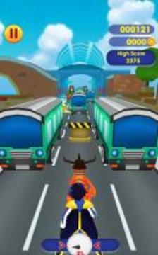 Subway Guildragomon Surf World City Adventure游戏截图1