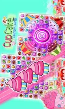 CUPCAKE CANDY LAND游戏截图1